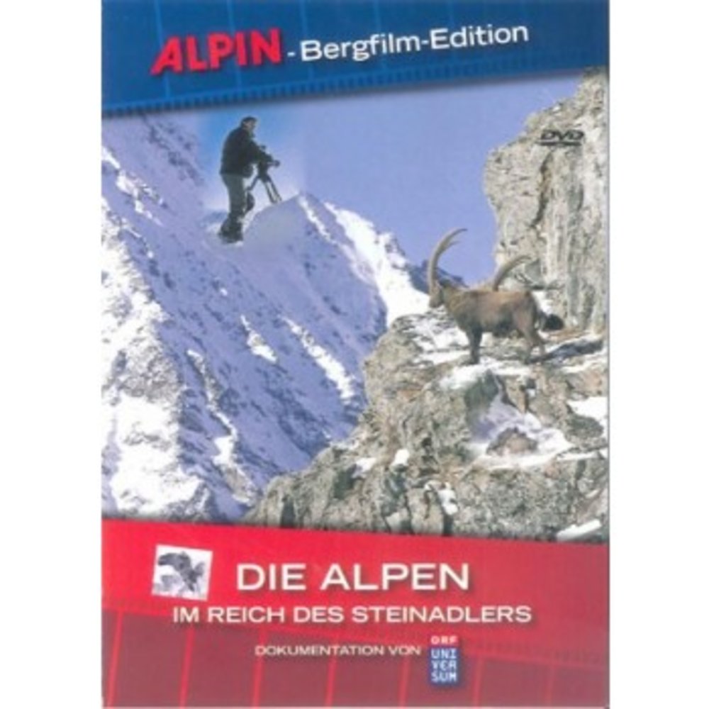 DVD Bergfilm-Edition "Die ALPEN - Im Reich des Steinadlers"